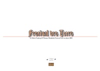 Front page for Festival des Totes