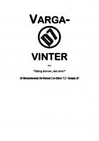 Front page for Vargavinter