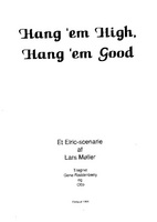 Front page for Hang 'em High, Hang 'em Good