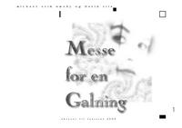 Front page for Messe for en Galning