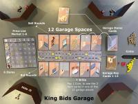 Front page for King Bids Garage 💵🔐📦
