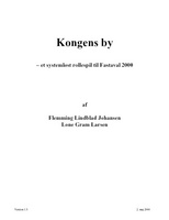 Front page for Kongens By