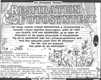 Front page for Respiration & Fotosyntese