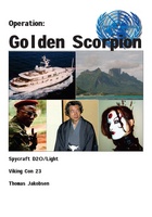 Front page for Golden Scorpion