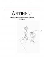Front page for Antihelt