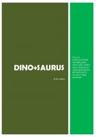 Front page for Dino+Sauria