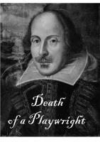 Front page for Death of a Playwright
