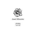 Front page for Huset Altmeister - Sorte Rose II