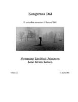 Front page for Kongernes Dal