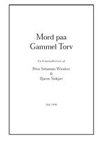 Front page for Mord paa Gammel Torv