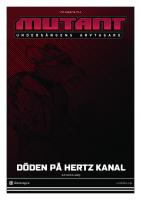 Front page for Döden på Hertz Kanal