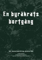 Front page for En Byråkrats Bortgång