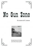 Front page for No Gun Zone