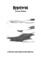 Front page for Hypotermi