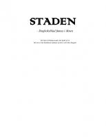 Front page for Staden