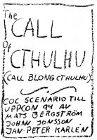 Vorderseite für Call Blong Cthulhu