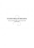 Front page for Staden mellan broarna