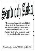 Front page for Sand och Aska