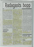 Front page for Radagasts hopp