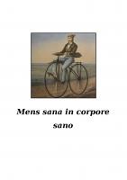 Front page for Mens Sana In Corpore Sano - En litania till Anataraxiens skönhet