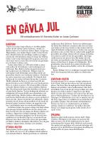 Front page for En Gävla Jul