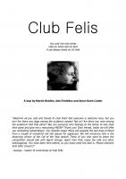 Front page for Club Felis