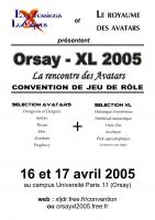 XL 2005 - Convention de jeu de role