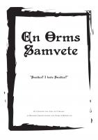 Front page for En orms samvete