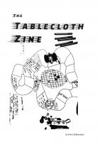 Front page for Tablecloth Zine