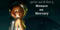 Front page for Menace on Mercury