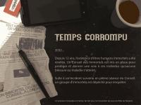 Front page for Temps corrompu