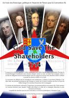 Front page for God Save The Shareholders 1714