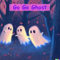 Front page for Go Go Ghost