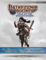 Front page for Wardens of Sulfur Gulch