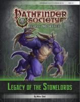 Front page for Legacy of the Stonelords