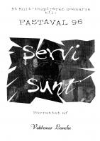 Front page for Servi Sunt