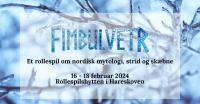 Front page for Fimbulvetr - Et rollespil om nordisk mytologi, strid og skæbne