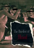 Front page for The Burden of Blood