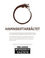 Forside til Hamnskiftarbältet