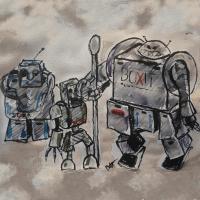 Front page for Robo Wars