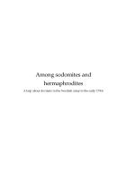 Forside til Among sodomites and hermaphrodites