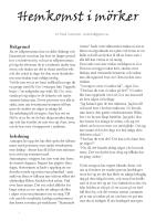Front page for Hemkomst i mörkret