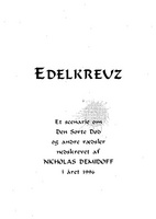 Front page for Edelkreuz