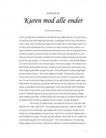Front page for Kuren mod alle onder