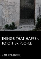 Omslag till Things That Happen to Other People