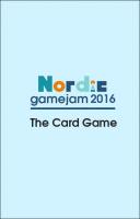 Front page for Nordic Game Jam 2016: The Card Game