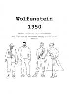 Front page for Wolfenstein 1950