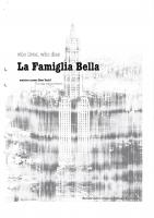 Front page for La Famiglia Bella