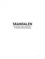 Front page for Skandalen
