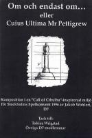 Front page for Om och endast om... eller Cuius Ultima, Mr. Pettigrew
